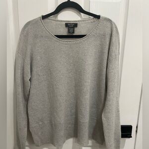Gray 100% cashmere lord & Taylor size medium